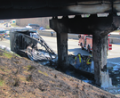 Fiery truck wreck snarls I-40 traffic