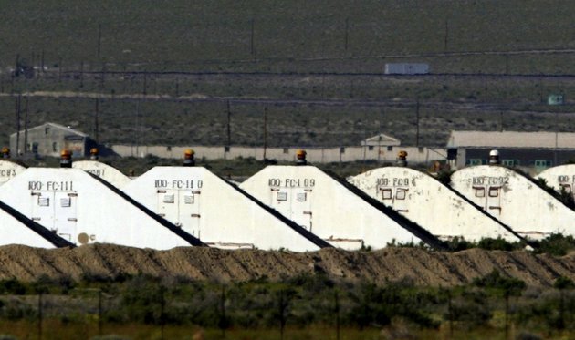 file-this-may-20-2005-file-photo-shows-storage-bunkers-at-the-us-army-depot-in-hawthorne-nev-seven-marines-from-a-north-carolina-unit-were-killed-and-several-injured-in-a-training-accident-at-the-hawthorne-army-depot-the-marine-corps-said-tuesday-march-19-2013