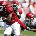 Arkansas' Red-White Game will begin at 2 p.m. on Saturday.