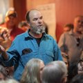 Bishop Bower of Crosses speaks during a public meeting Wednesday afternoon organized by the Buffalo ...