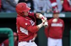 Arkansas catcher Jake Wise and the Razorbacks will face Ole Miss or Kentucky at 9:30 a.m. Wednesday in the SEC Tournament in Hoover, Ala. 