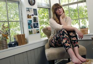 Keely Yount sits ...
