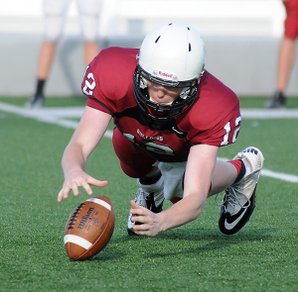 Drake Wymer dives ...