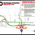 Overnight lane closures and detours will be necessary again as crews work to paint two bridges.