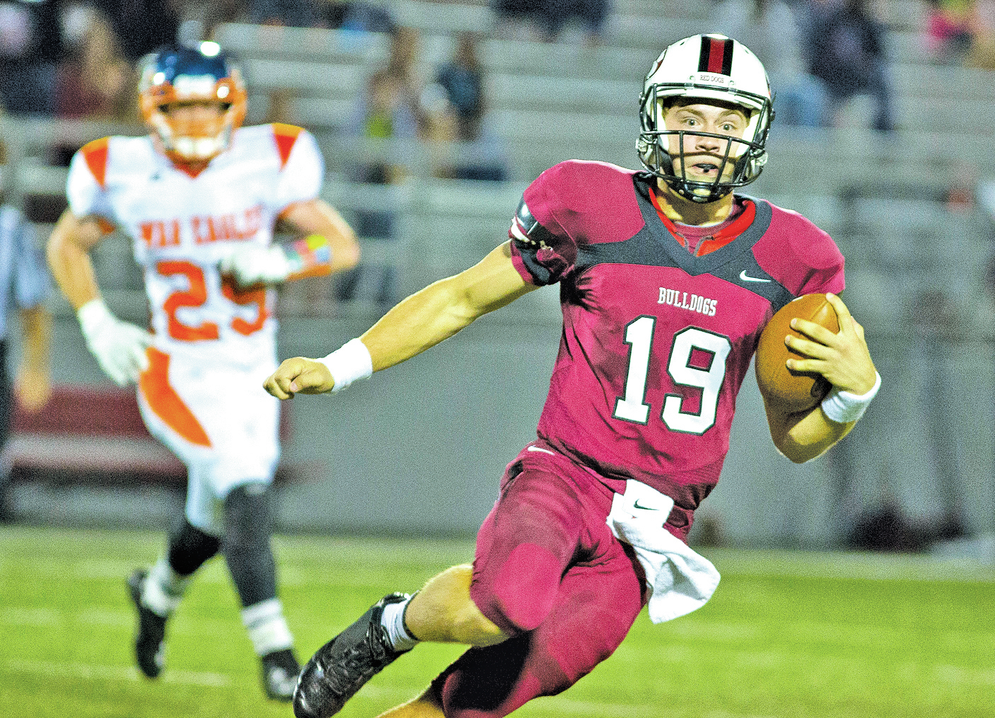 Football: Saucier, Heritage Win Thriller At Springdale - Northwest Arkansas News