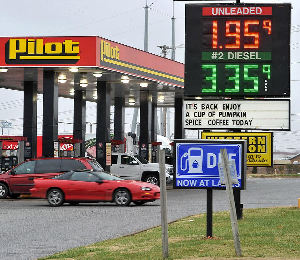 Gas prices lowest since '09; state averages 2.31 NWADG