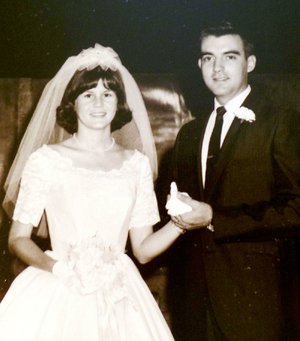 Janice Steuart and Wayne Elkins exchanged vows on July 16, 1966, a Saturday, but Friday the 13th was their lucky date. They have celebrated every one that’s come around since.