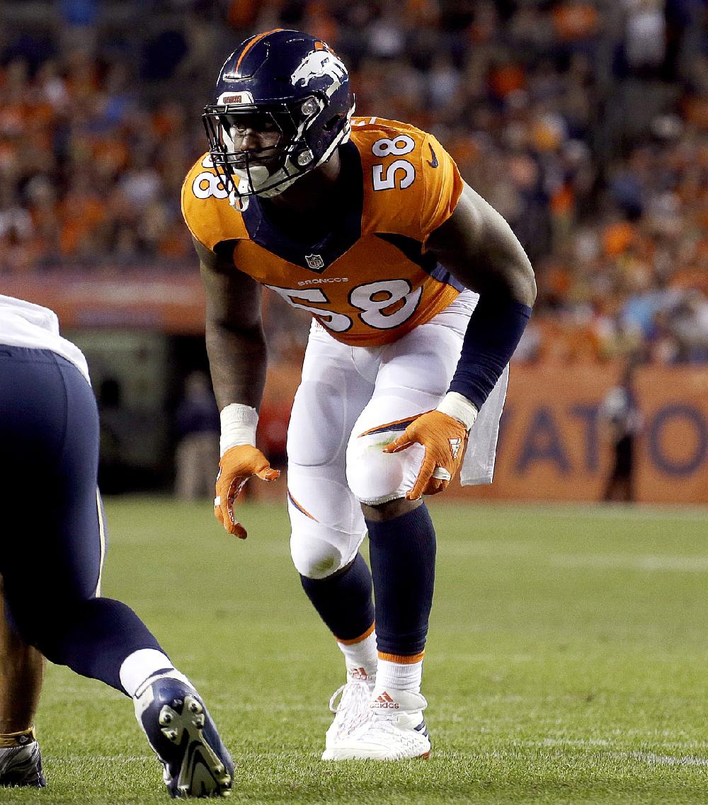 Denver Broncos Outside Linebacker Von Miller, Who Earned Super Bowl 