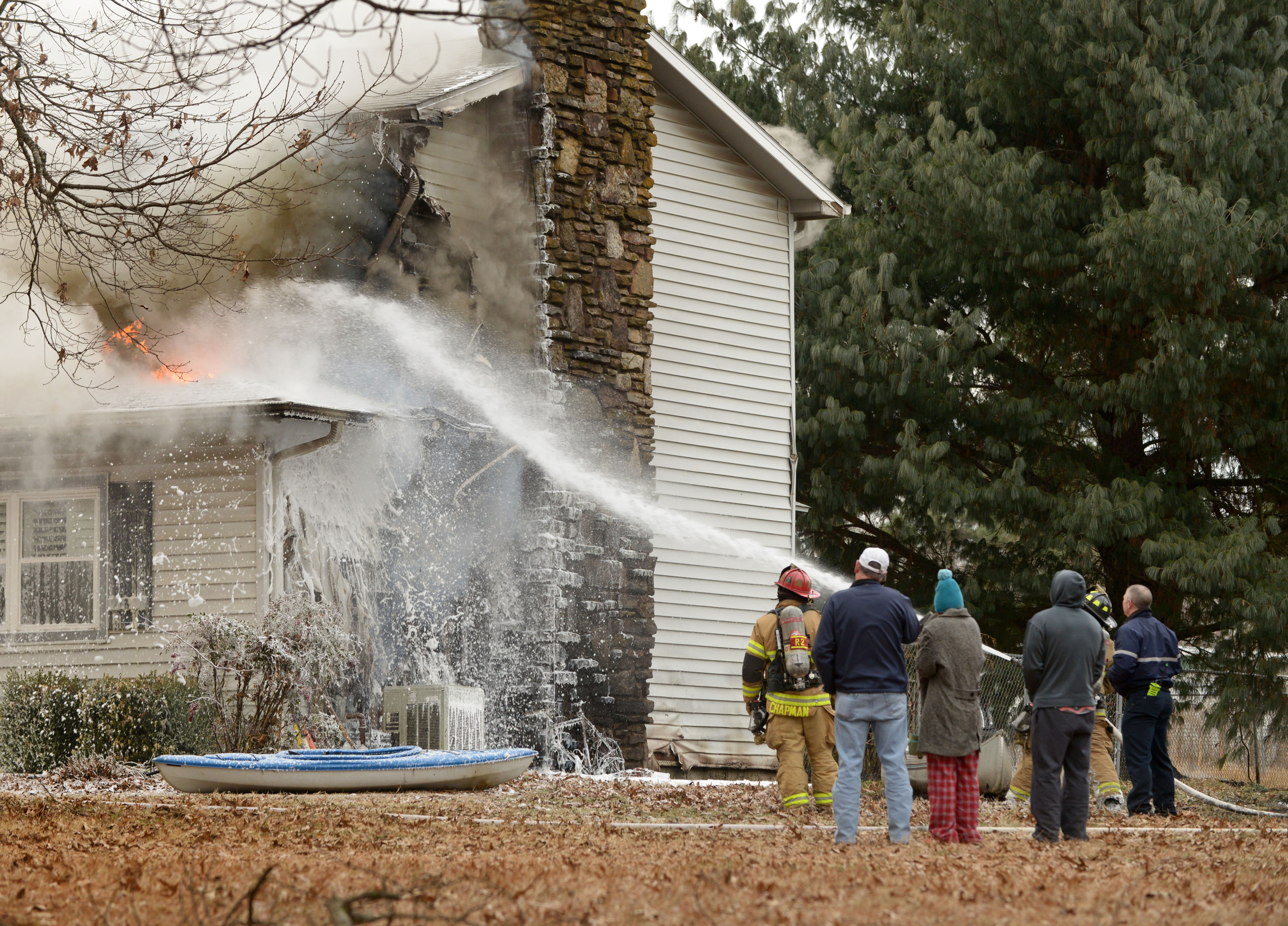 Firefighters Battling House Fire Near Rogers | NWADG