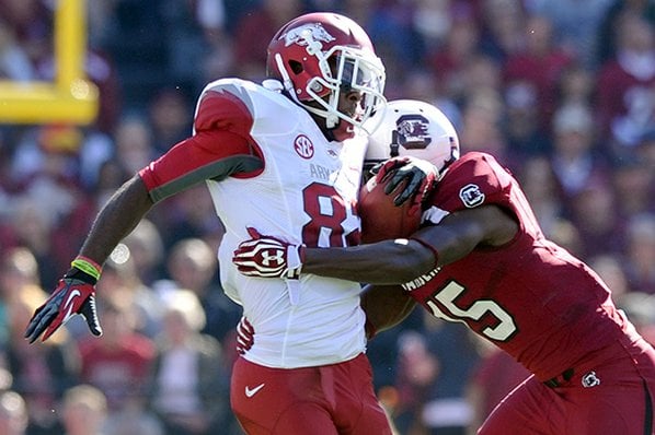 Hogs Fall to SC  48-22 on the Road
