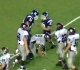 Bryant beat Benton 26 to 12 in a rain soaked game at War Memorial stadium 