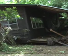 Survey of damage at campgrounds