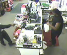 Beauty store robbed at gunpoint