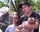Shooting witness: My 'baby was in my arms'