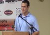 Rogers quarterback Nick Wary received the NWA Media football player of the week award at the Northwest Arkansas Touchdown Club on Wednesday. 