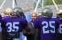 Joel Thomas was introduced as Arkansas' running backs coach on Monday after spending four years at Washington.