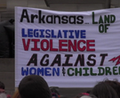 Hundreds protest for women's rights at state Capitol