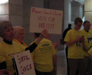 Arkansas Parents for School Choice rally at Capitol Rotunda