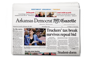 democrat arkansas gazette northwest edition print nwaonline editions