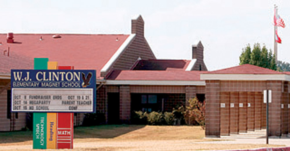 W. J. Clinton Elementary Magnet School in Sherwood is seen ...