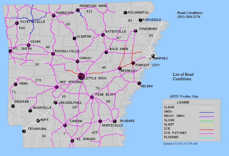 Conditions on state highways improving