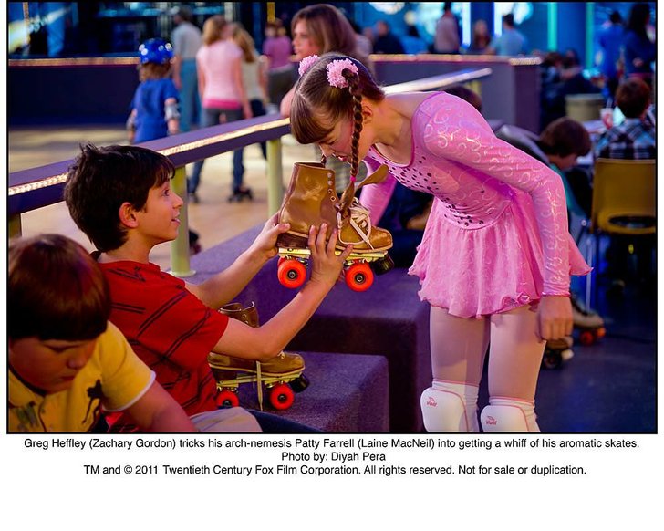 Greg Heffley (Zachary Gordon) tricks his arch-nemesis Patty Farrell ...