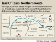 Oklahoma Man Walks Trail Of Tears | NWADG