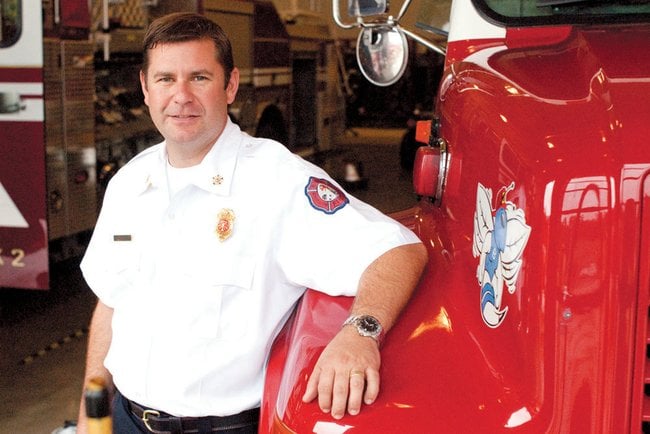 Jordan joins Fire Department in Bryant