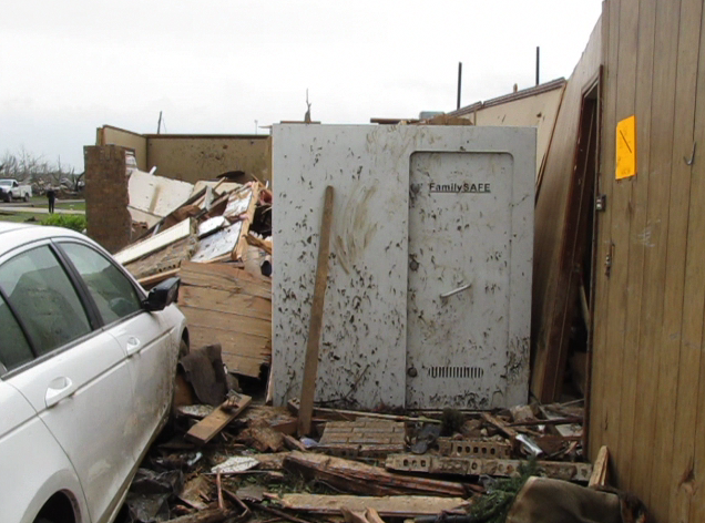 Family Survives Storm In Safe Room As Home Destroyed