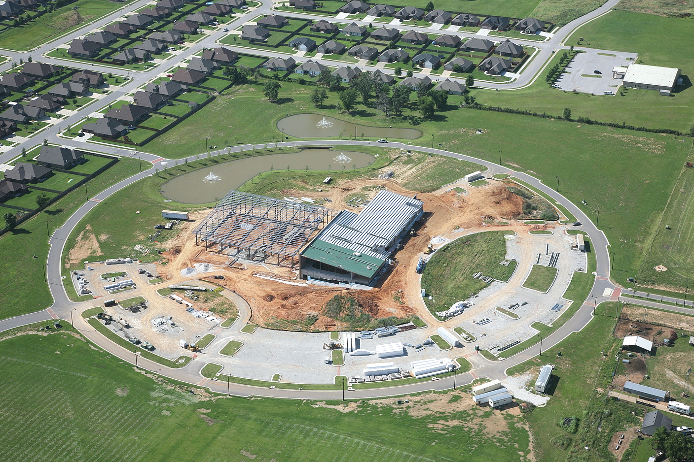 Bentonville Community Center Close To Topping Out | NWADG