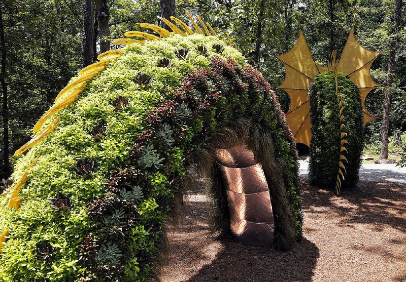Topiary Creatures At Garvan Woodland Gardens Grow With Imagination