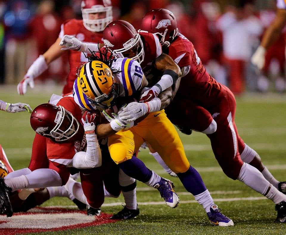 Arkansas Vs. LSU Football