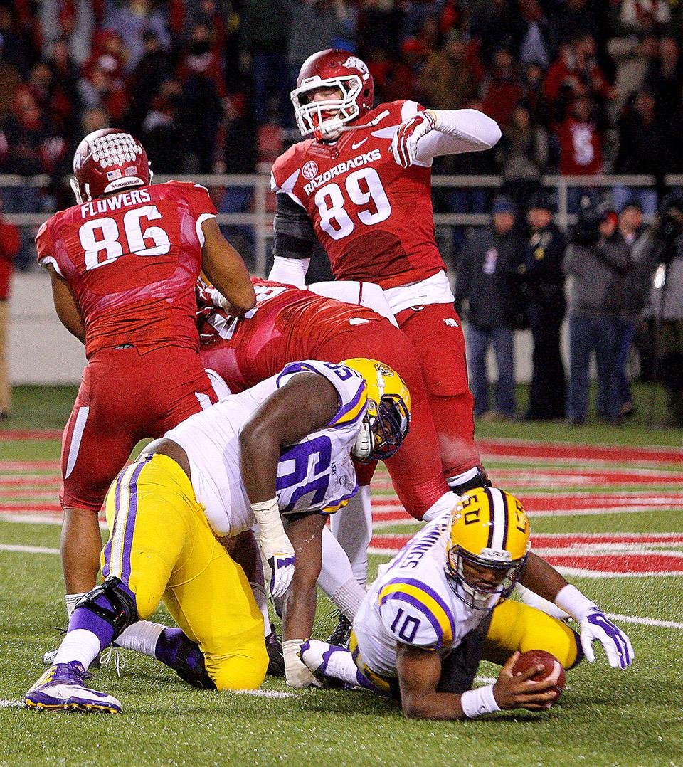 Arkansas Vs. LSU Football