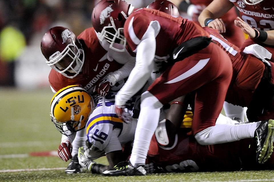 Arkansas Vs. LSU Football