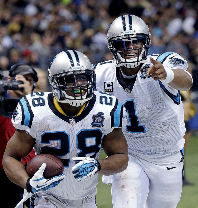 Panthers tight end thrown out of game after scuffle with Saints