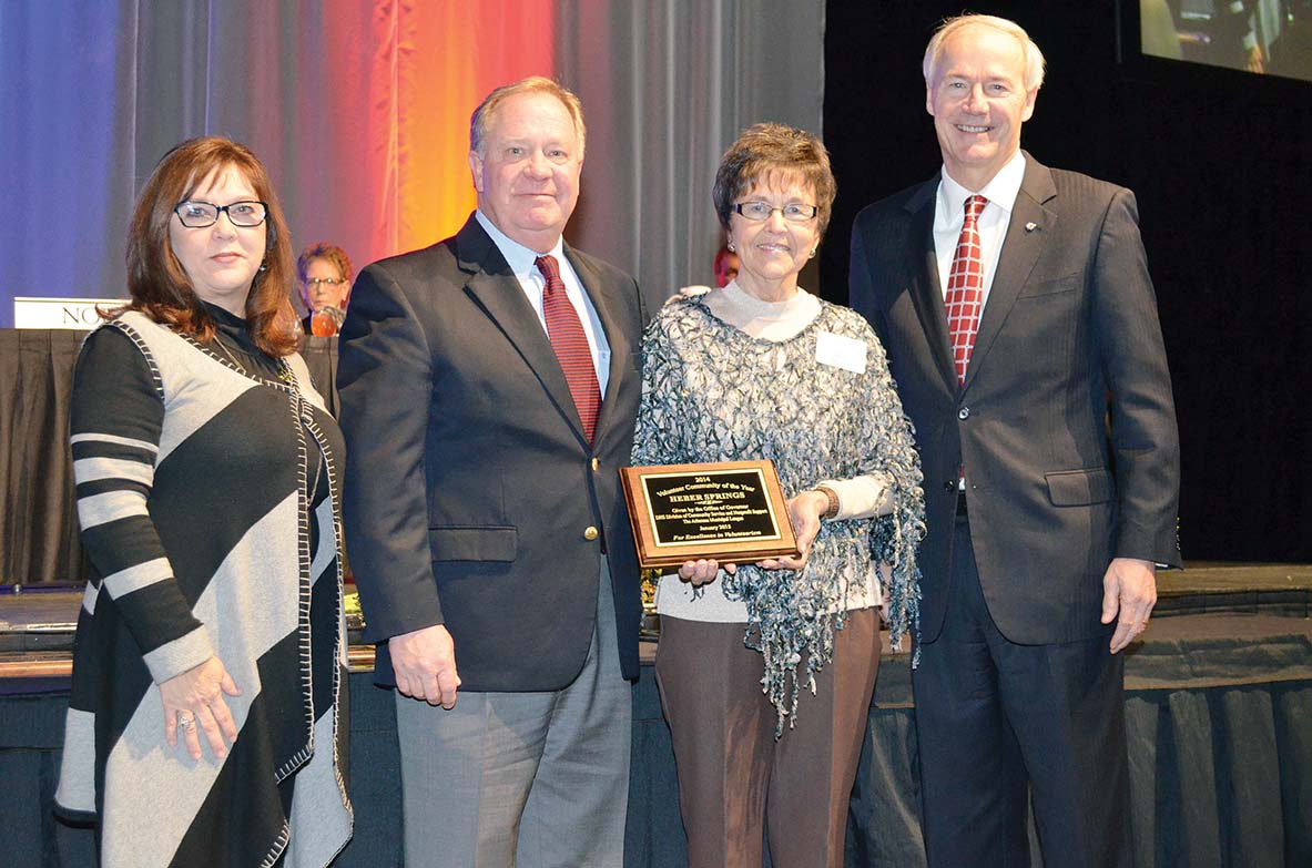 Heber Springs named Volunteer Community of the Year