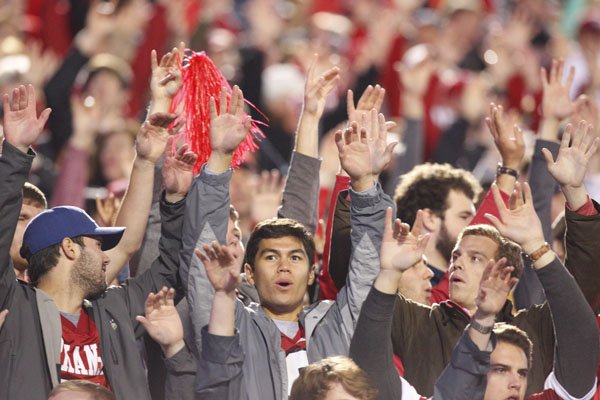 WholeHogSports - Arkansas players soak in live event