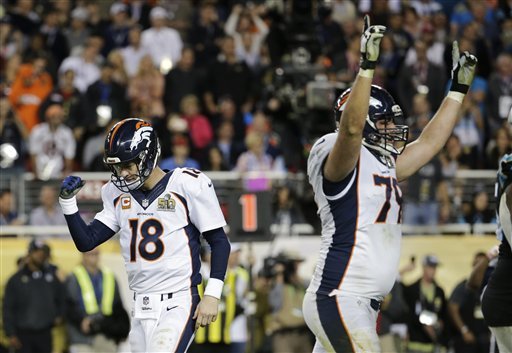 Broncos beat Panthers 24-10 in Super Bowl 50