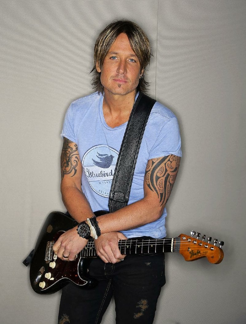 Country star Keith Urban's tour to make two stops in Arkansas