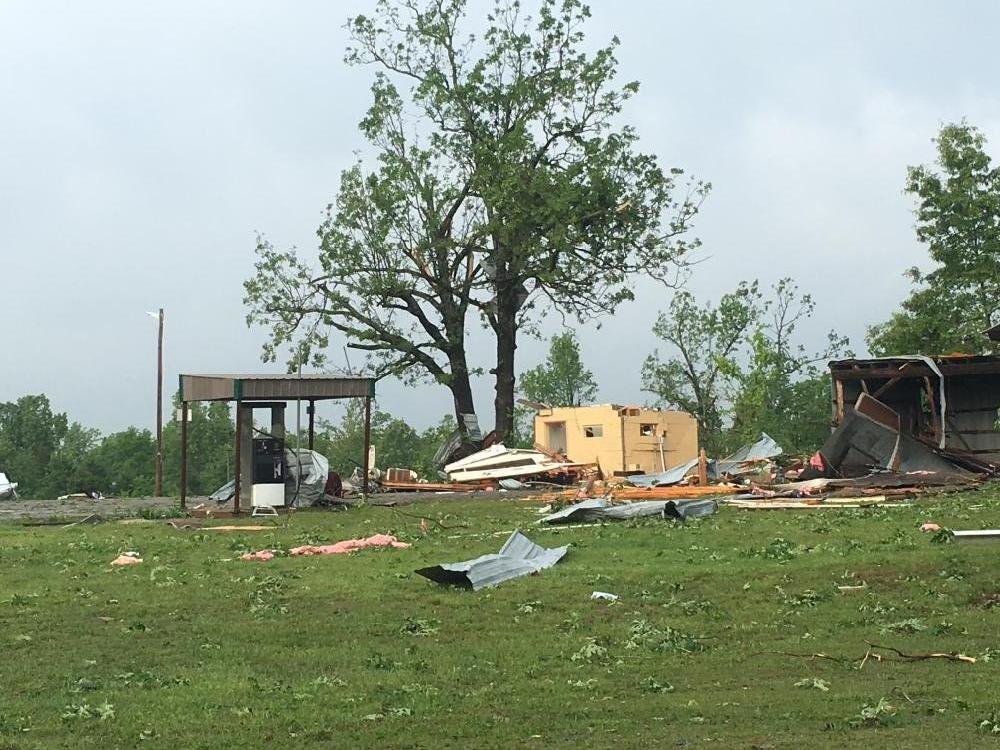 Storm damage in Salem and Saline County