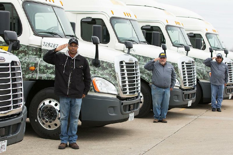 Truckers Competing For Veterans