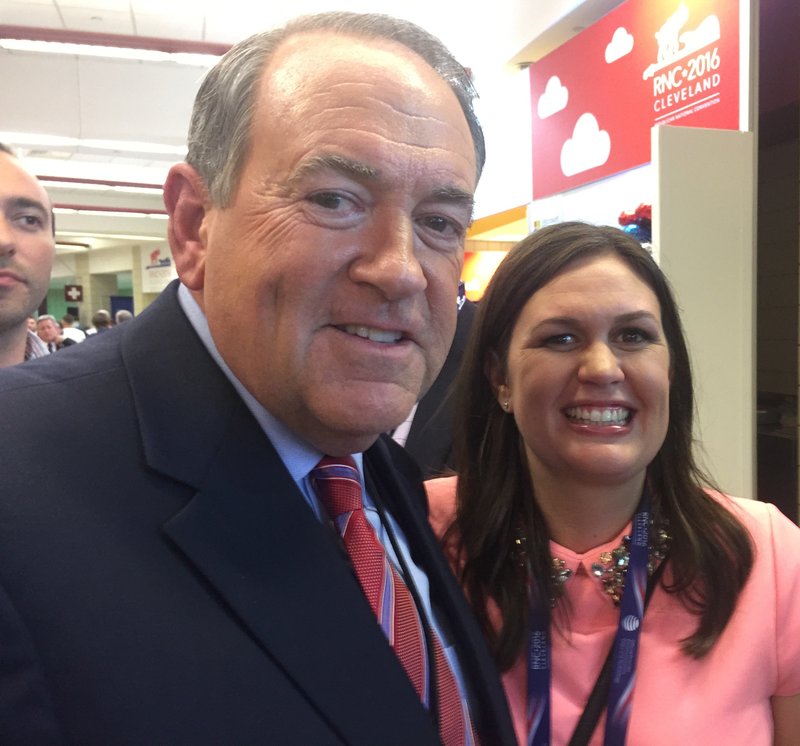 Huckabee daughter on Trump trail