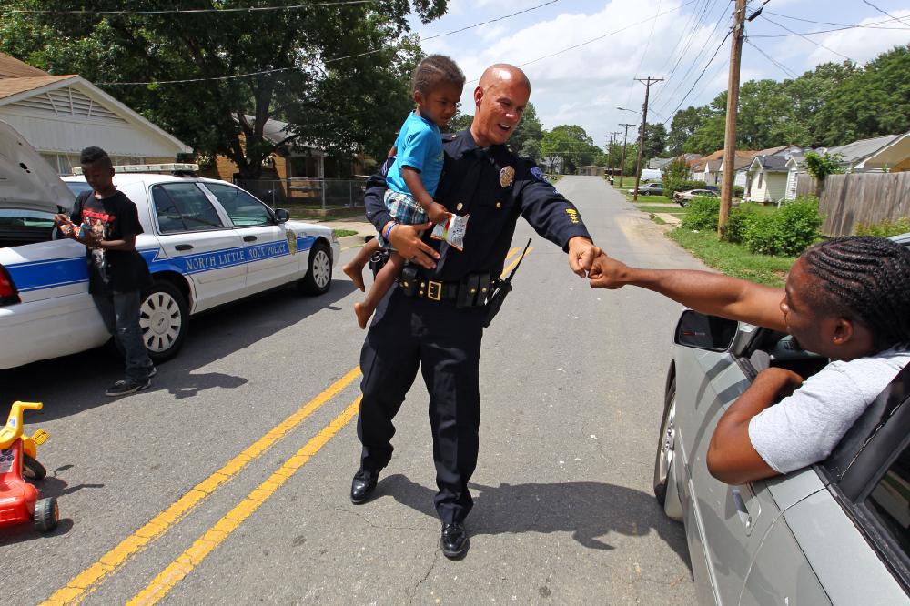 Police Officer In The Community