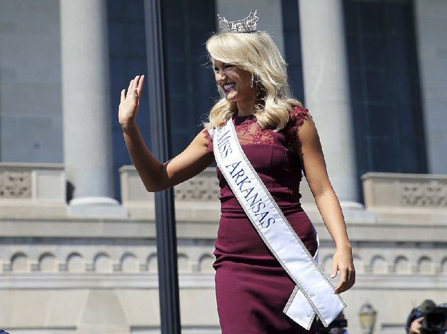 Miss Arkansas wins preliminary Miss America talent competition