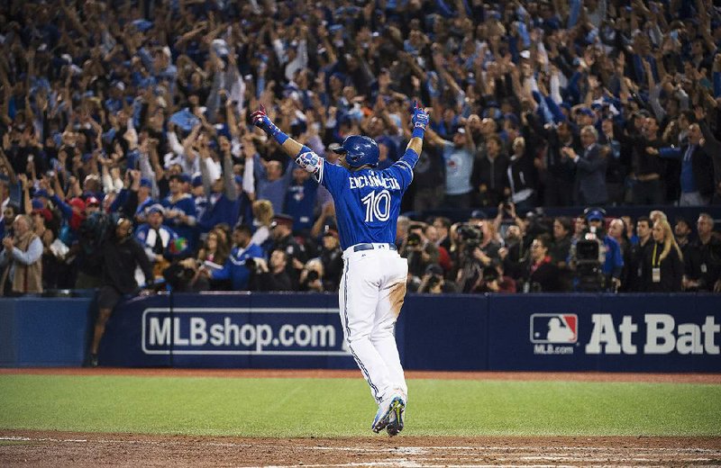 Edwin Encarnacion hits 3 homers vs. Rangers