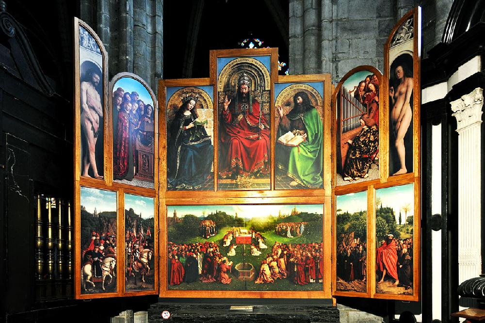 The Ghent Altarpiece (aka the Adoration of the Mystic Lamb)