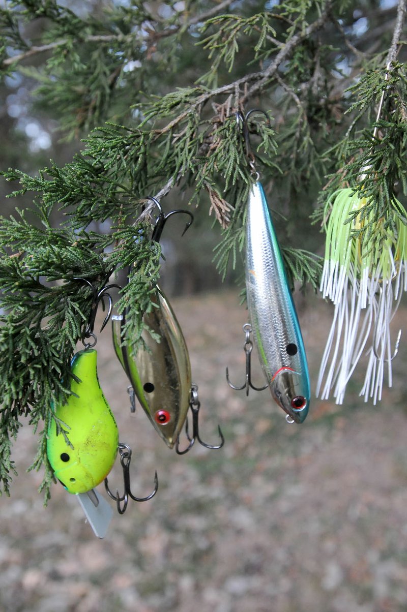 Cabin Christmas Tree Decked Out In Fishing Flair