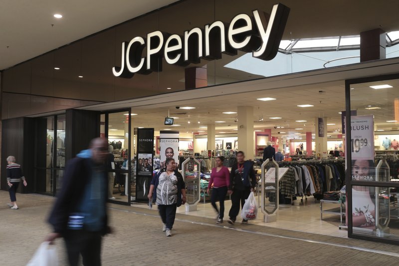 J C Penney Sales Fall Losses Double