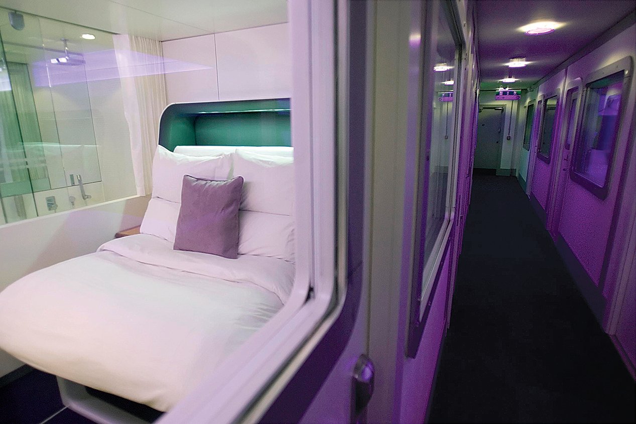mexico city airport sleeping pods