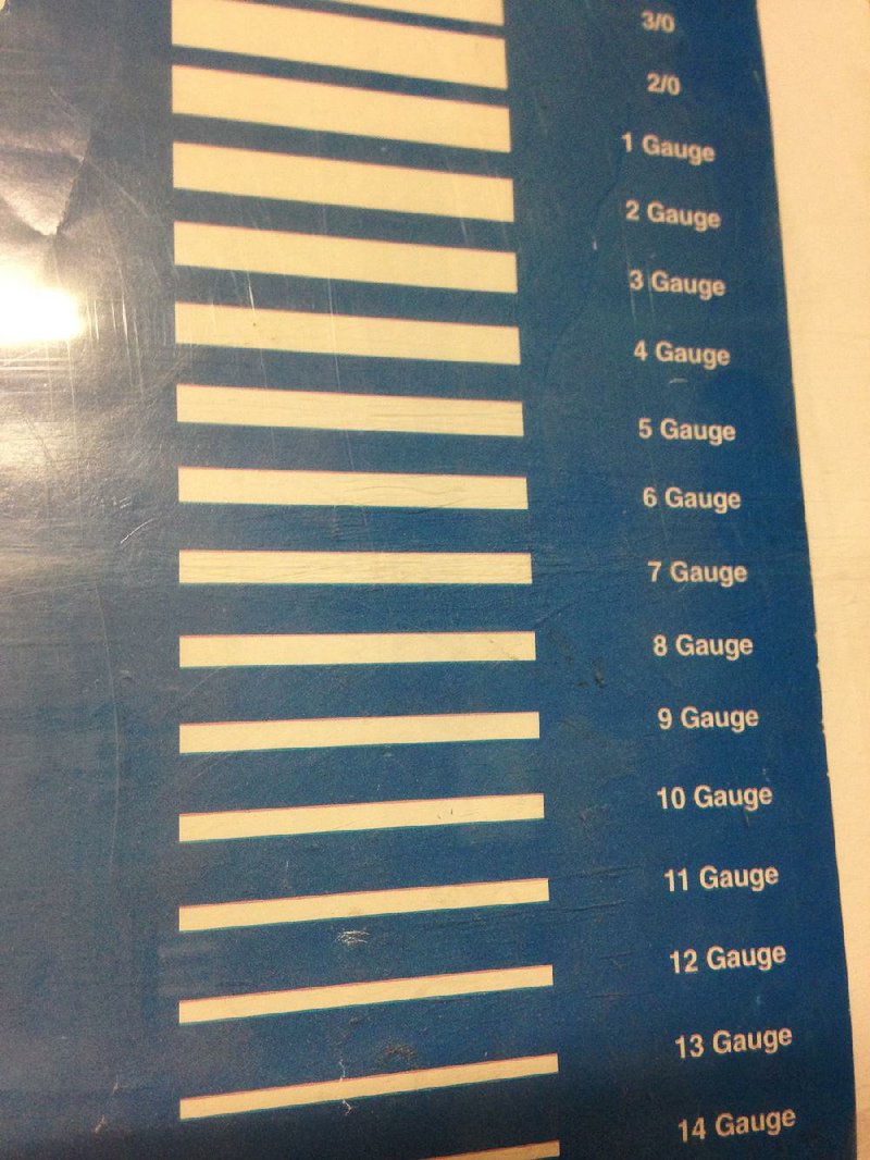 10 Gauge Thickness Chart
